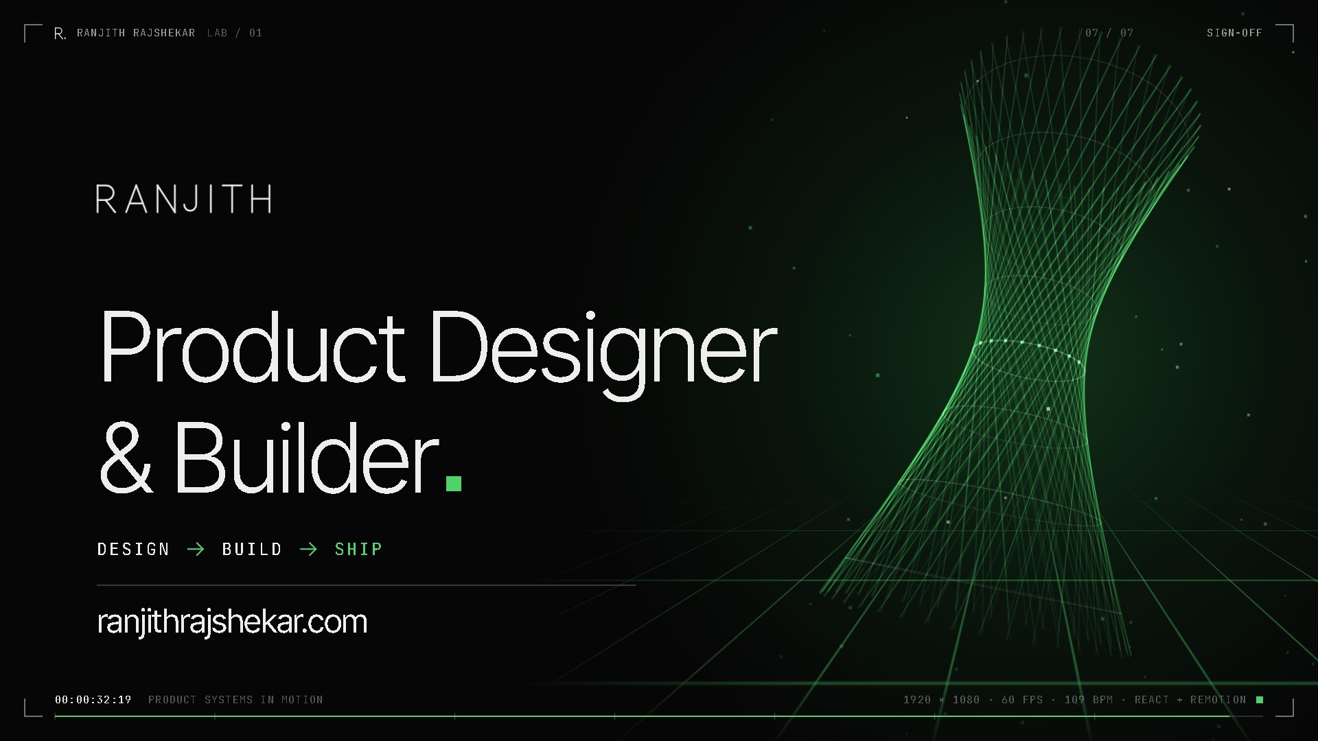 A frame from Product Systems in Motion